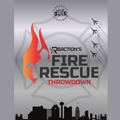 4th Annual Reaction's Fire Rescue Throwdown logo
