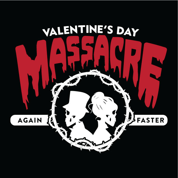 Valentine's Day Massacre 2024 - CrossFit Boston Iron and Grit logo