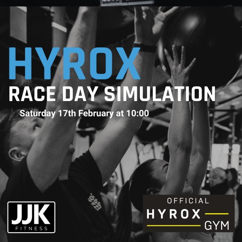 HYROX RACE DAY SIMULATION - INDIVIDUALS logo