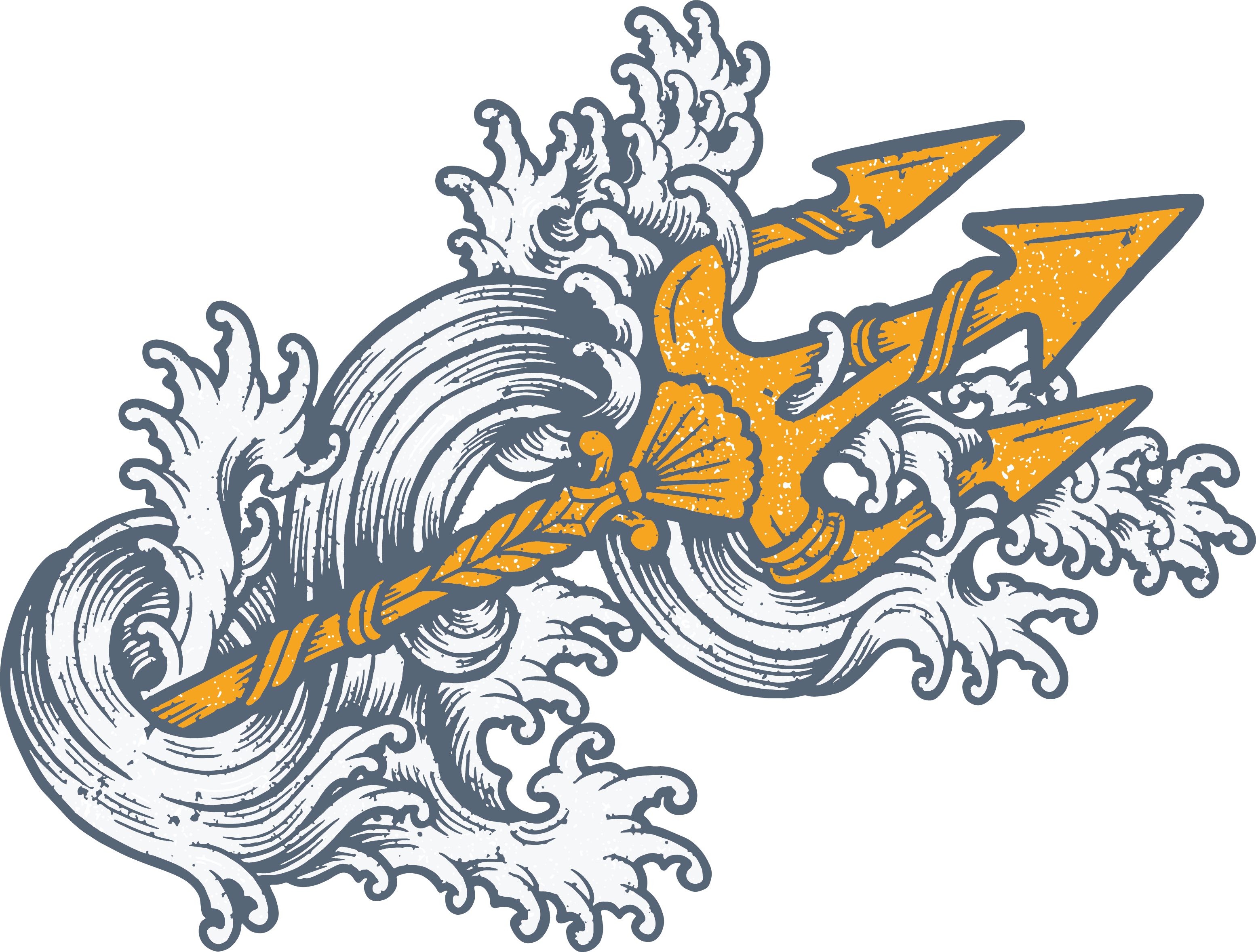 Olympian Throwdown: Poseidon logo