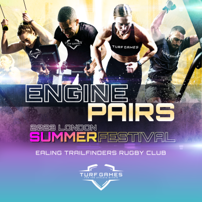 ENGINE PAIRS - TURF LONDON SUMMER ' 23 logo
