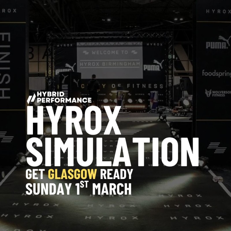 HPC HYROX SIM SOLO - Sunday 1st March logo