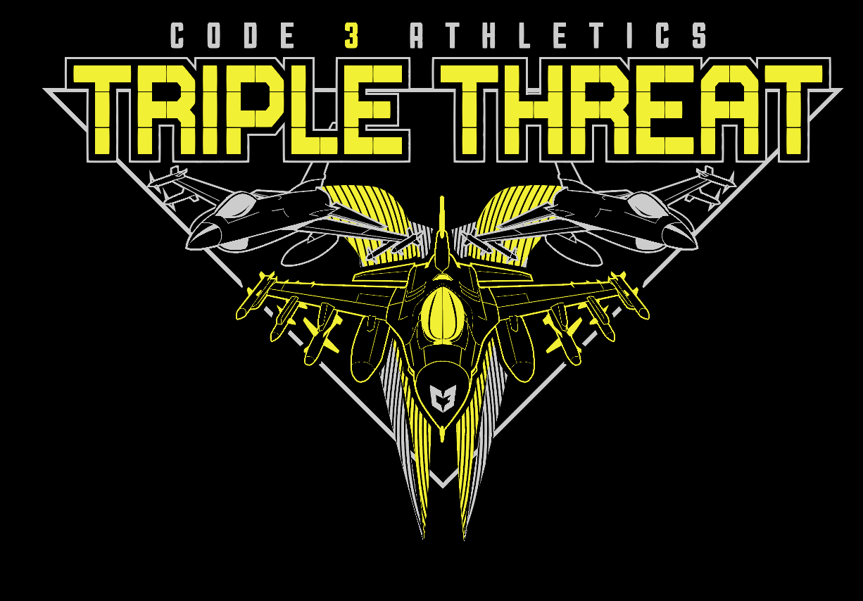 Code 3 Presents: Triple Threat logo
