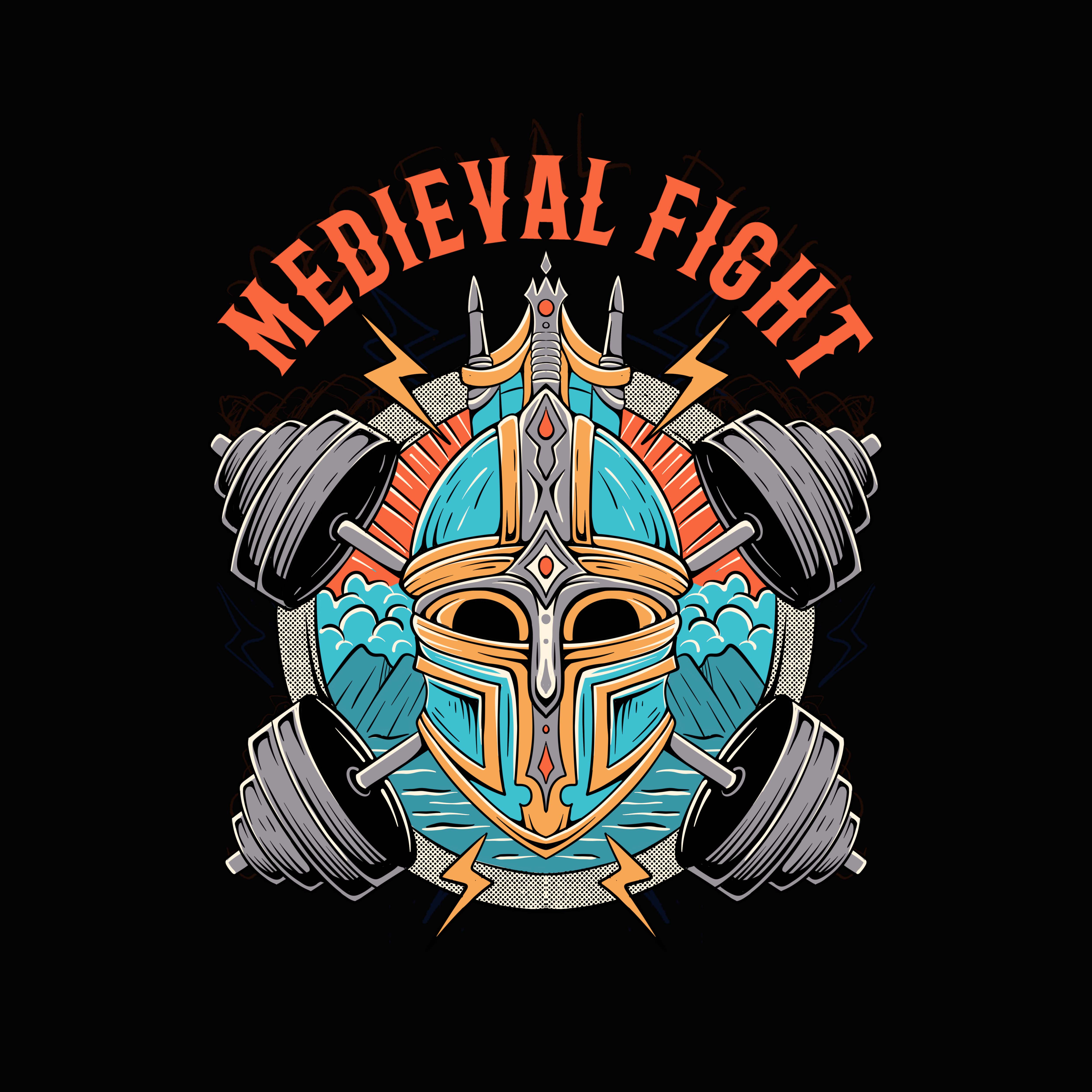 MEDIEVAL FIGHT logo