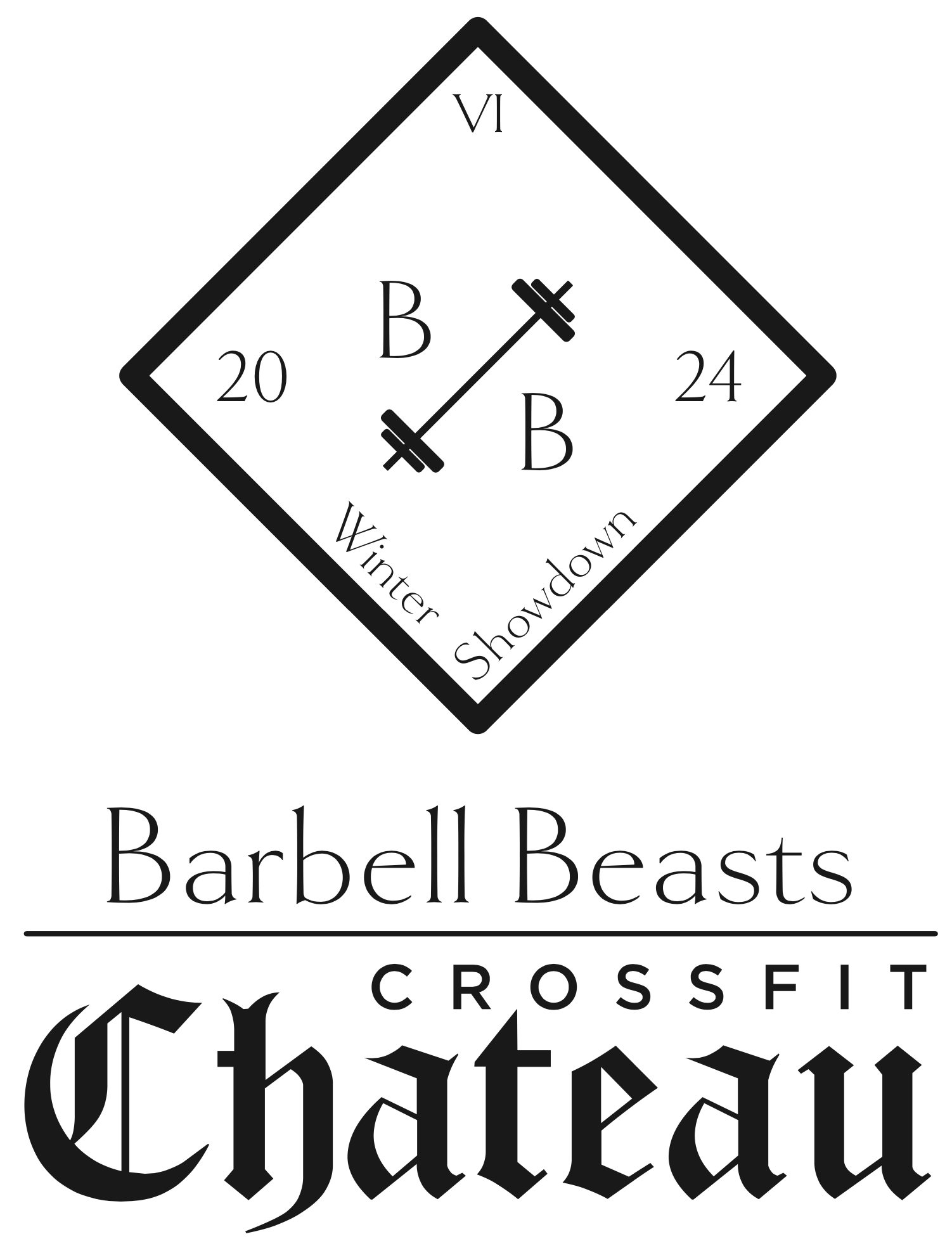 Barbell Beasts 2024 - 6th Annual Chateau Winter Showdown logo