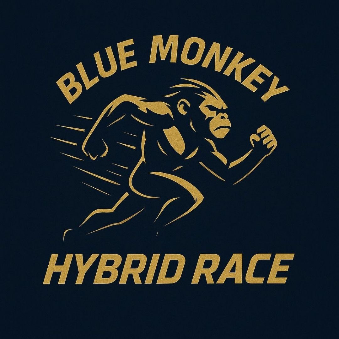 BLUE MONKEY HYBRID RACE logo