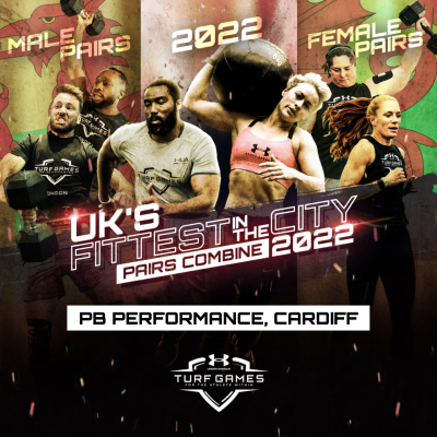 TURF GAMES 2022 UK FITTEST IN THE CITY PAIRS COMBINE - CARDIFF logo