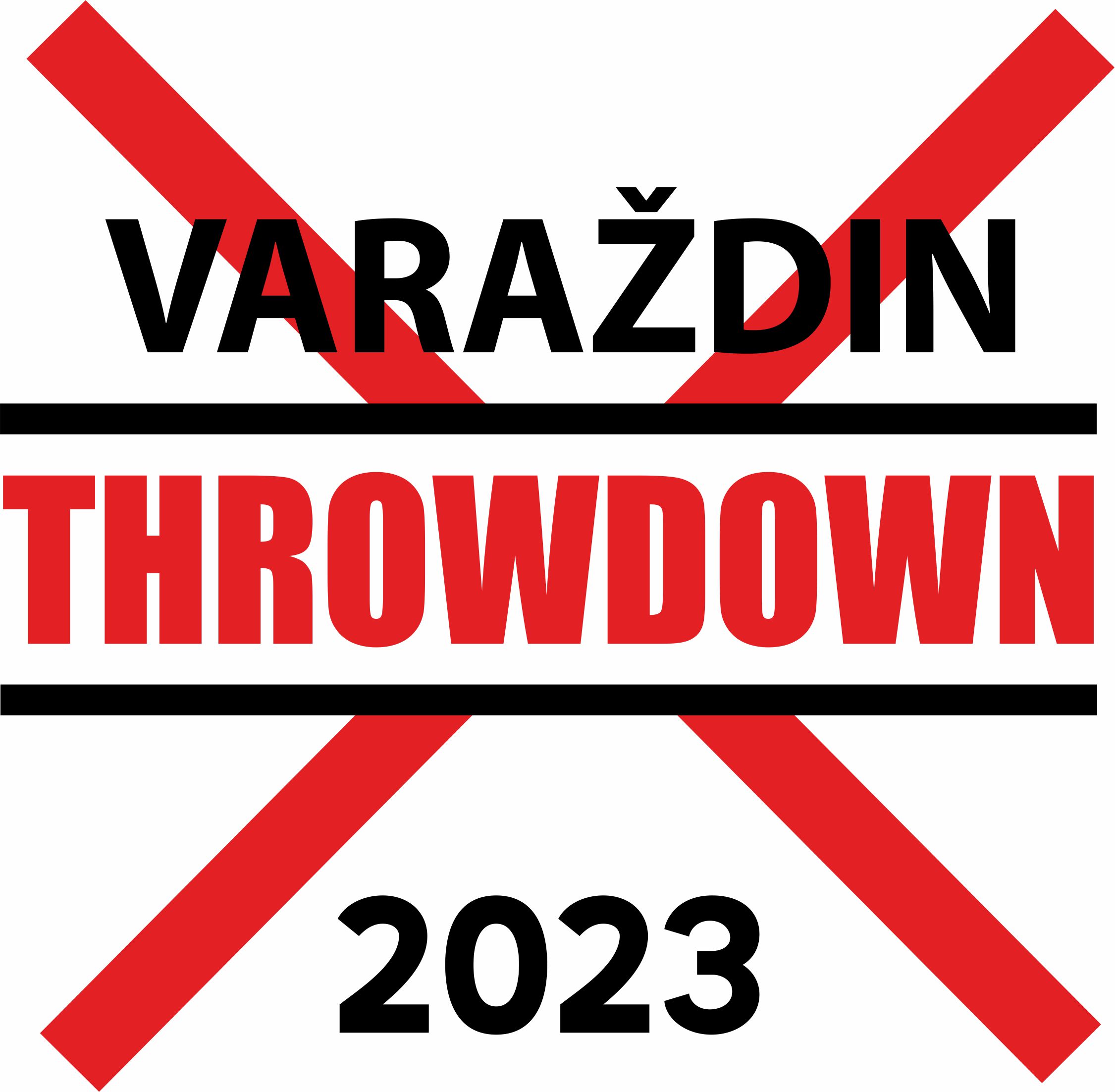 Varaždin Throwdown 2023 logo