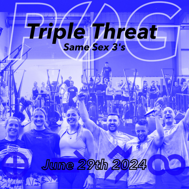 Power Output Games - Triple Threat logo