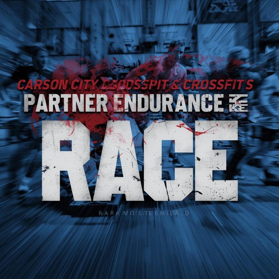 Carson City CrossFit's Partner Endurance Race  logo