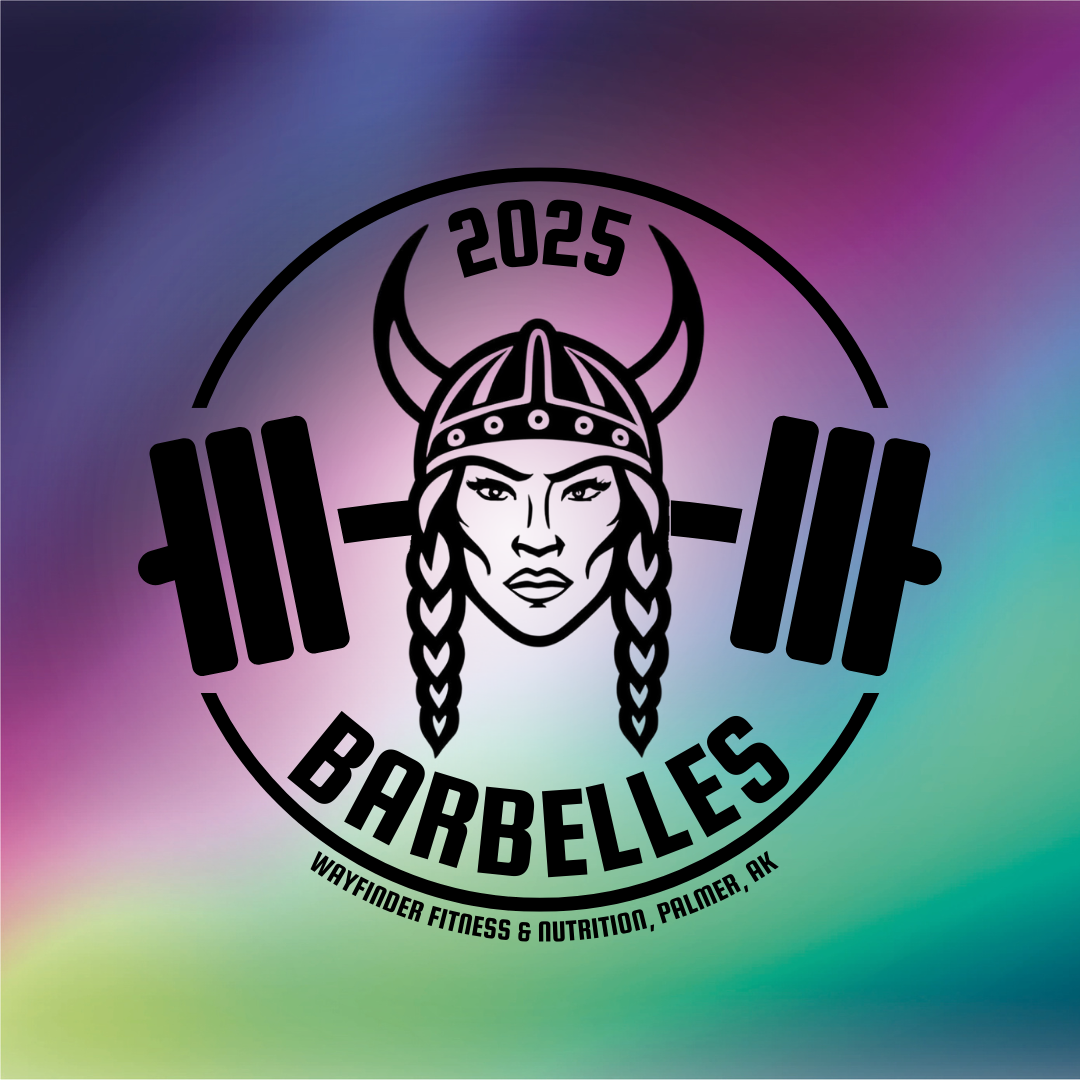 Alaskan Barbelles 2025 logo
