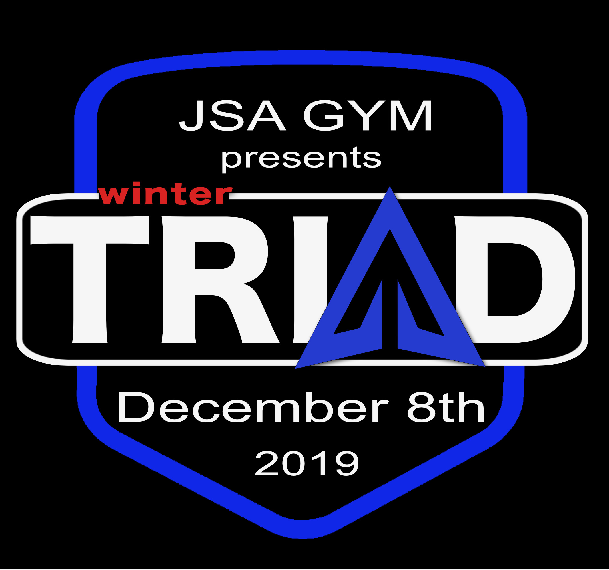 The 2019 Winter Triad Challenge logo