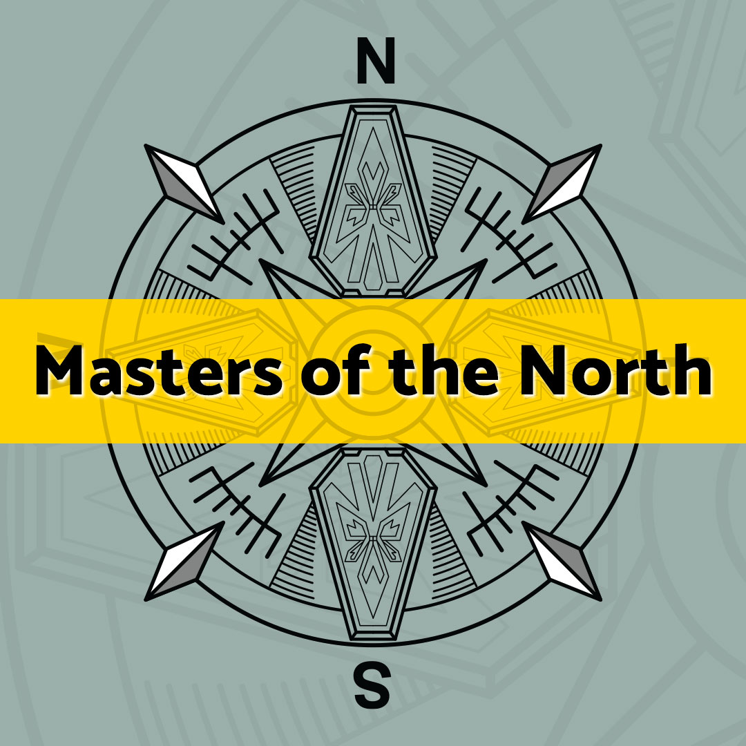 Masters of the North - Snow Storm 2024 logo