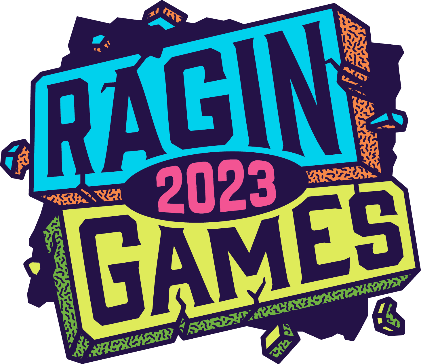 Ragin Games 2023 logo