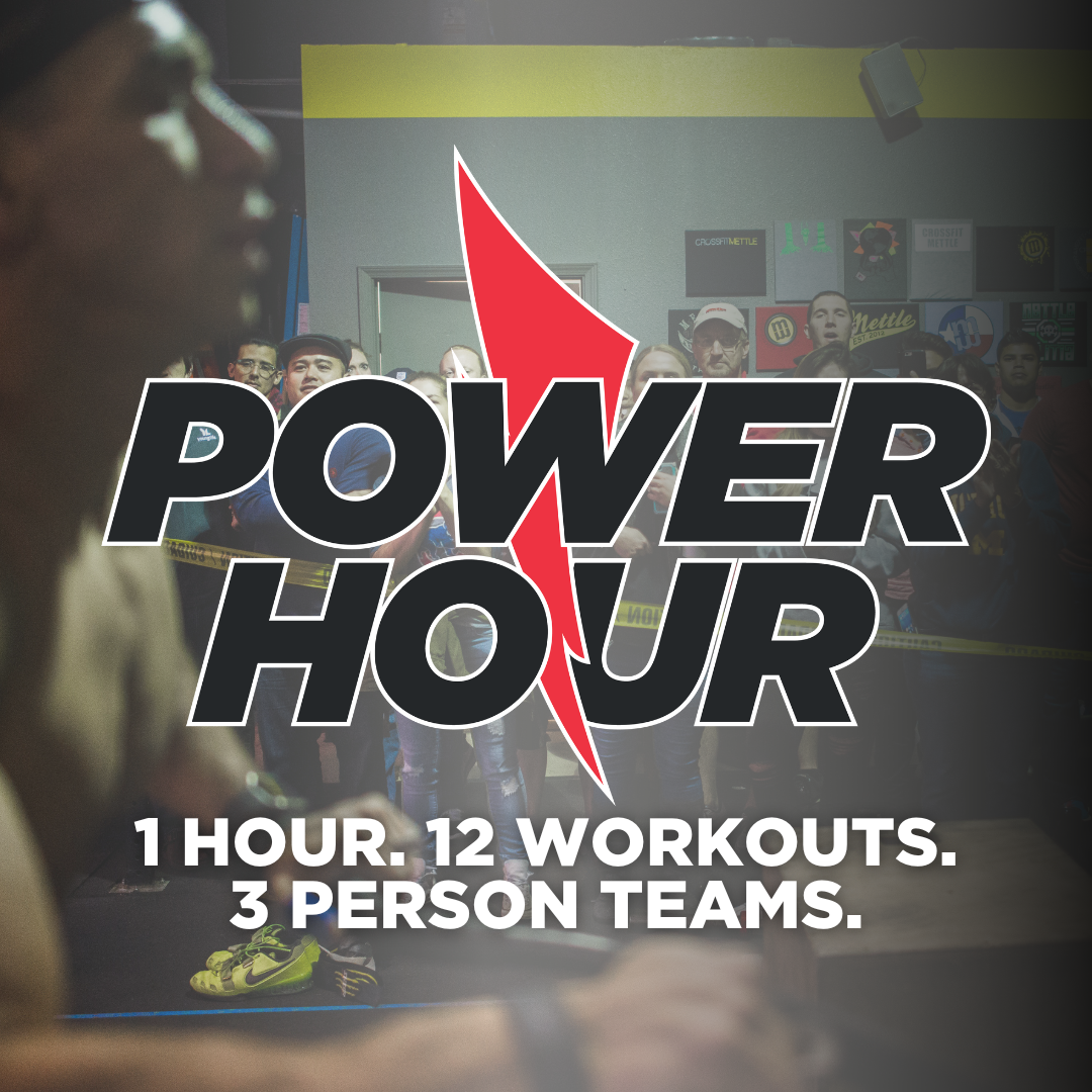 Power Hour 2024 at CrossFit Somos logo
