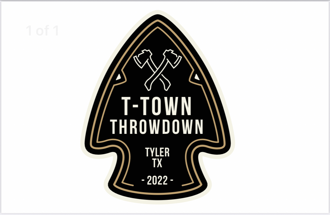 2022 T-Town Throwdown  logo