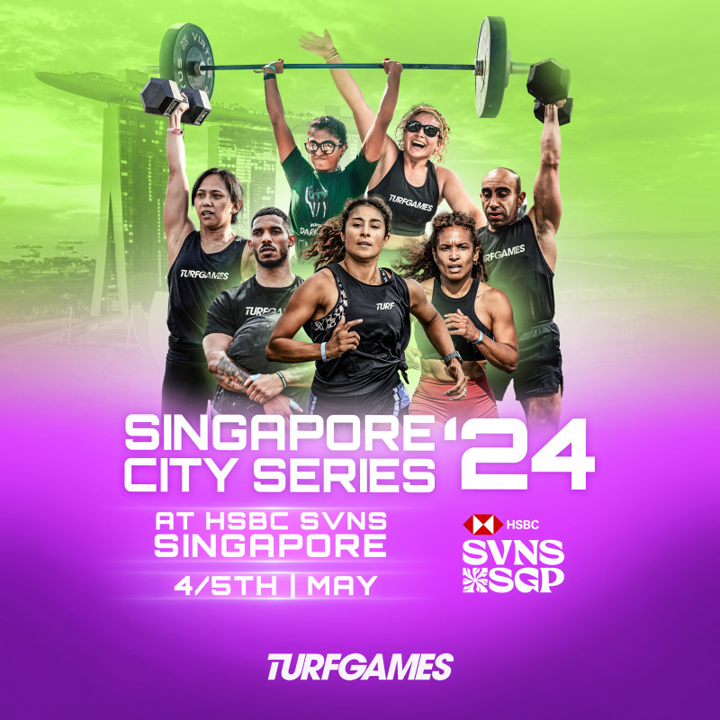 TURF GAMES SINGAPORE CITY SERIES logo