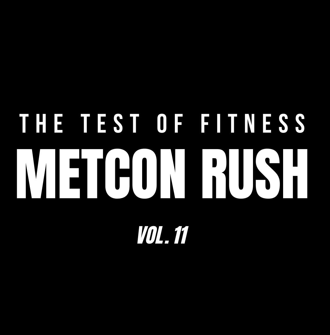 METCON RUSH Vol 11. Elite Indy logo