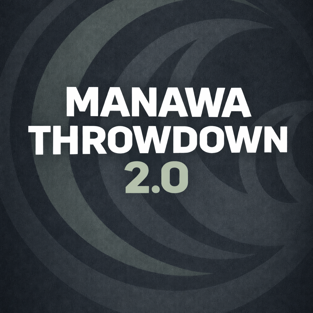 Manawa Throwdown 2.0 logo