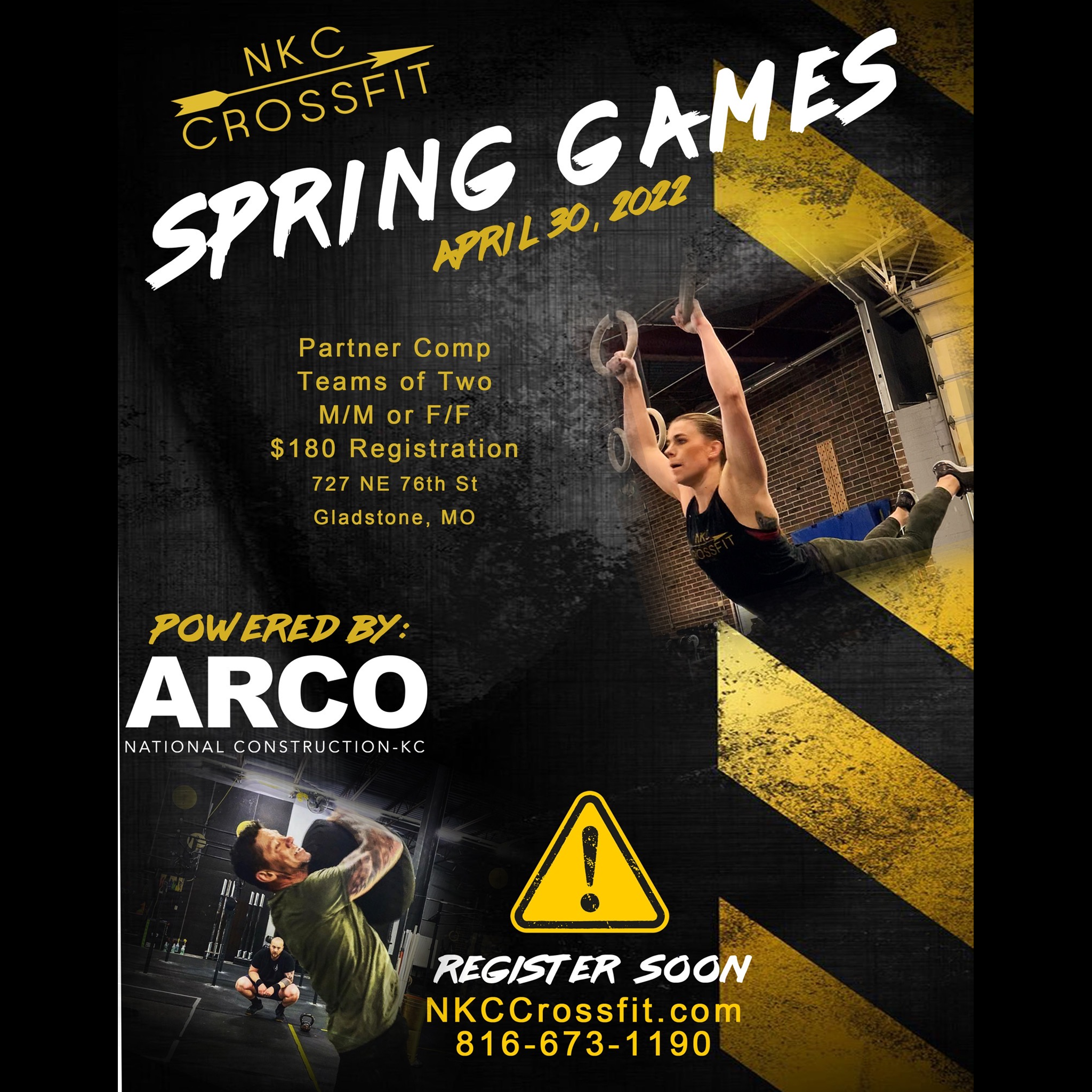 NKC CrossFit Spring Games logo