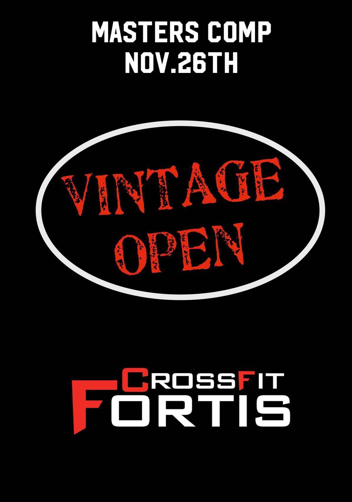 Vintage Open 2022 logo