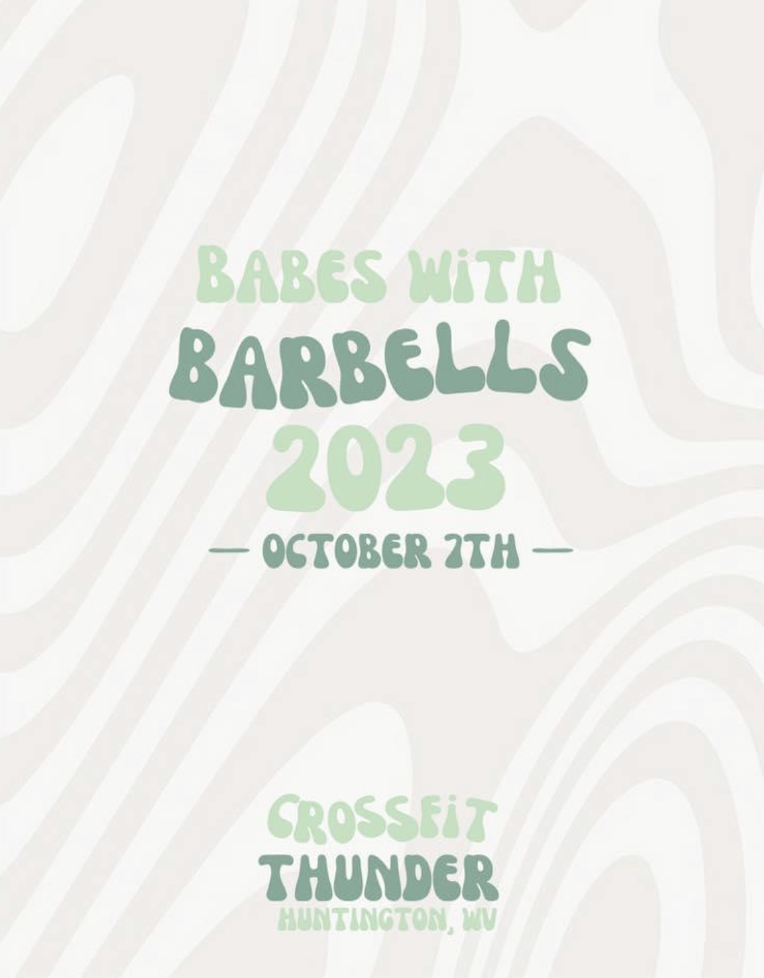 8th Annual Babes w/ Barbells logo