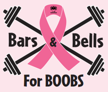 Bars & Bells for BOOBS logo