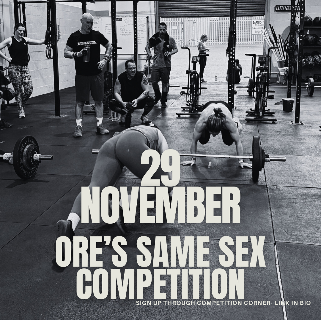 ORE's Same Sex CrossFit Competition  logo
