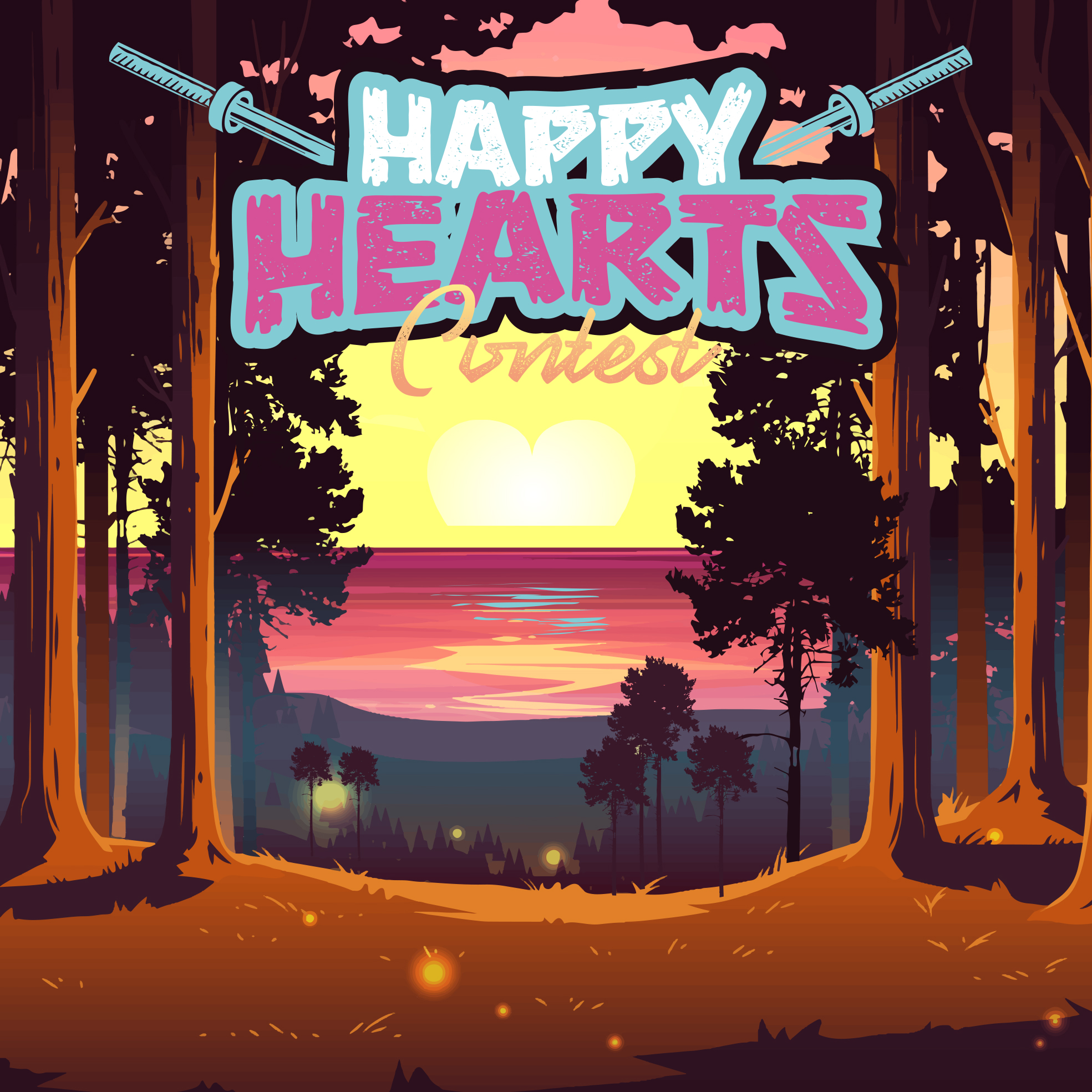 Happy Hearts Contest logo