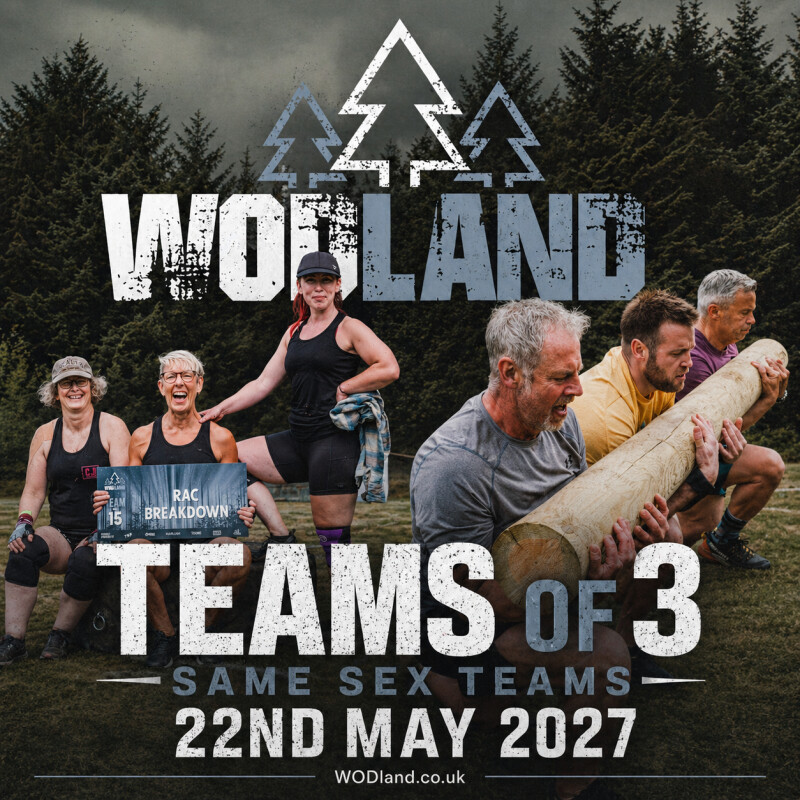 WODland - Teams of 3 logo
