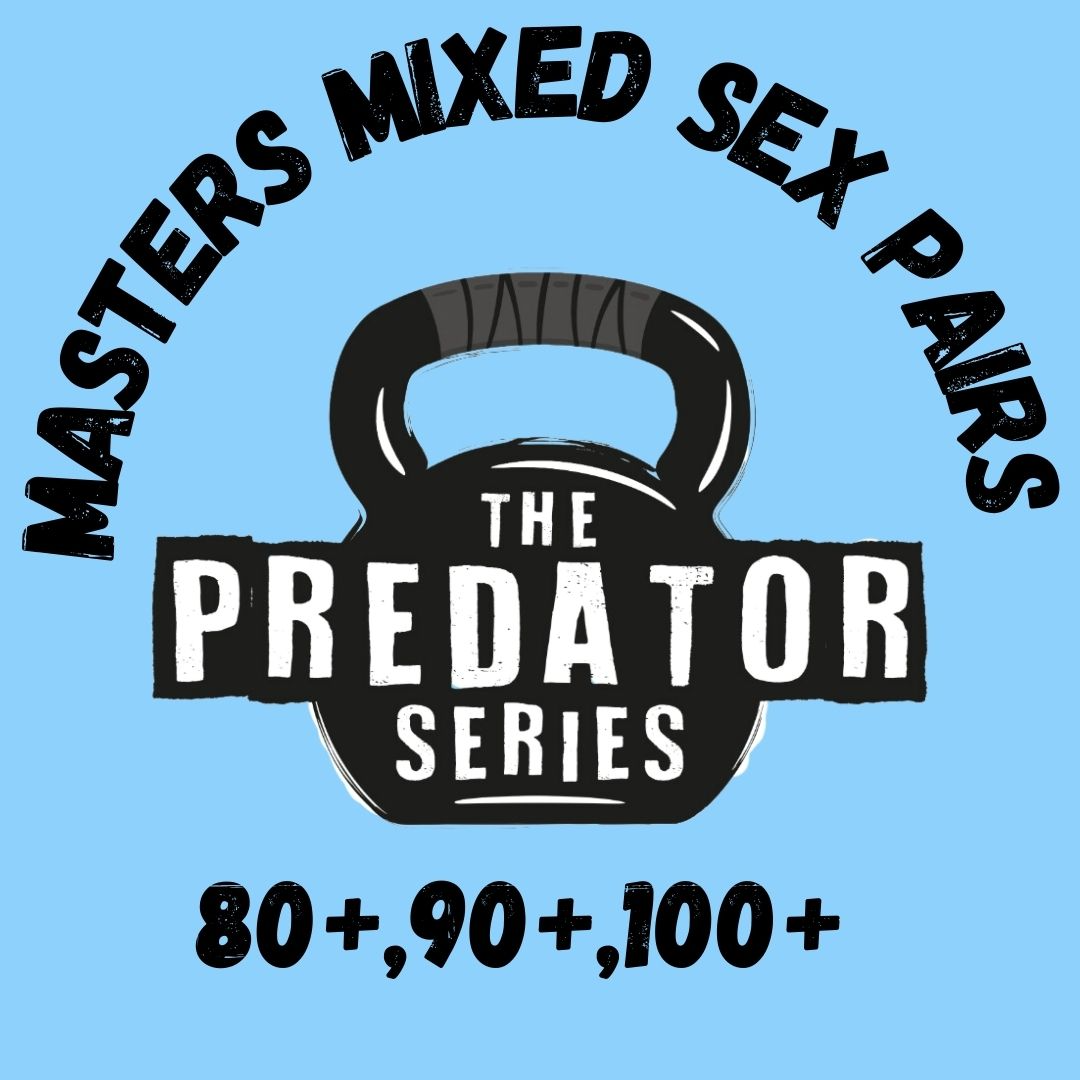The Predator Series Masters Mixed Sex Pairs (70+, 80+, 90+) logo