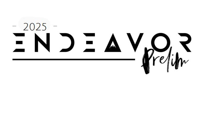 Endeavor Prelims 2025 logo