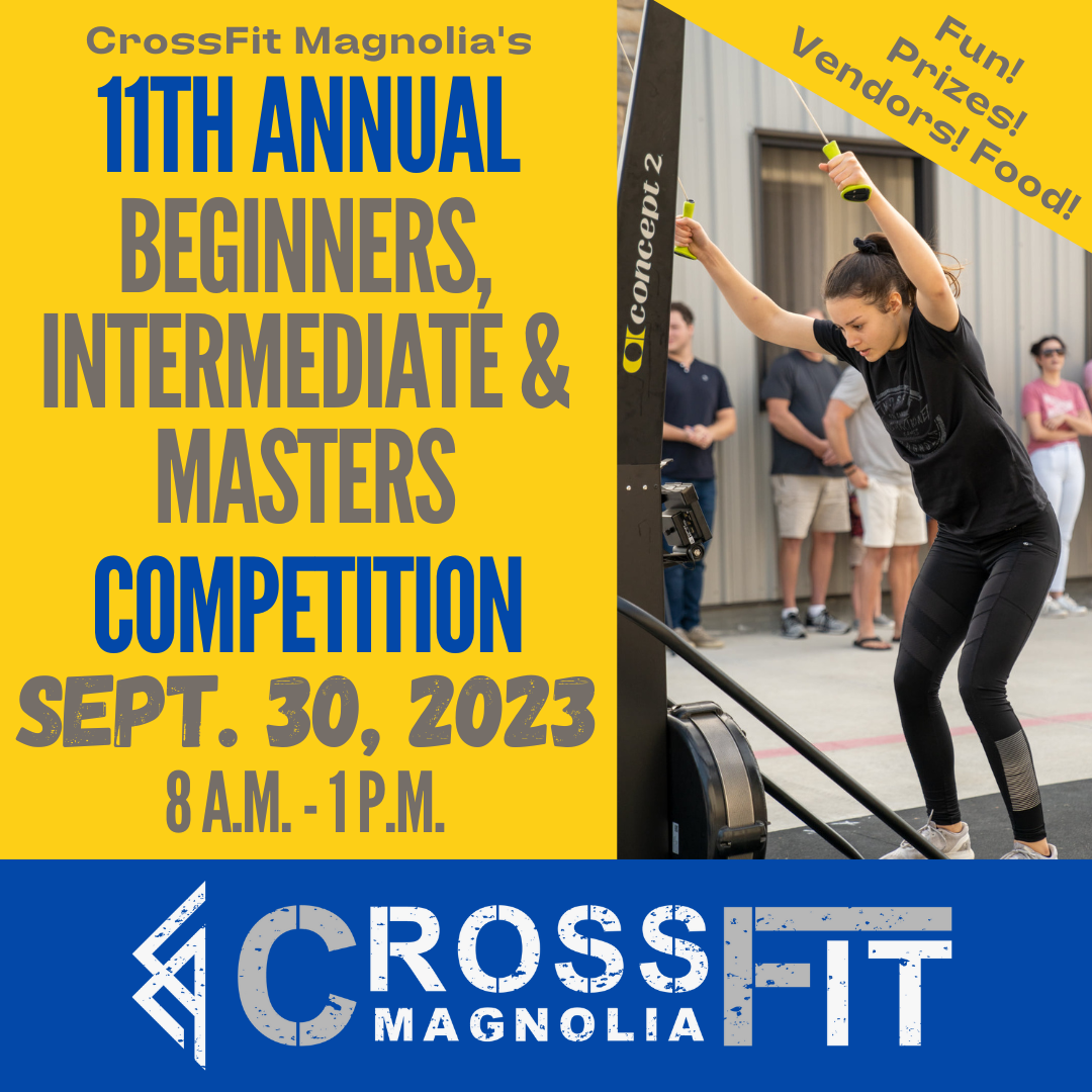 11th Annual Beginner/Intermediate/Masters CrossFit Competition logo