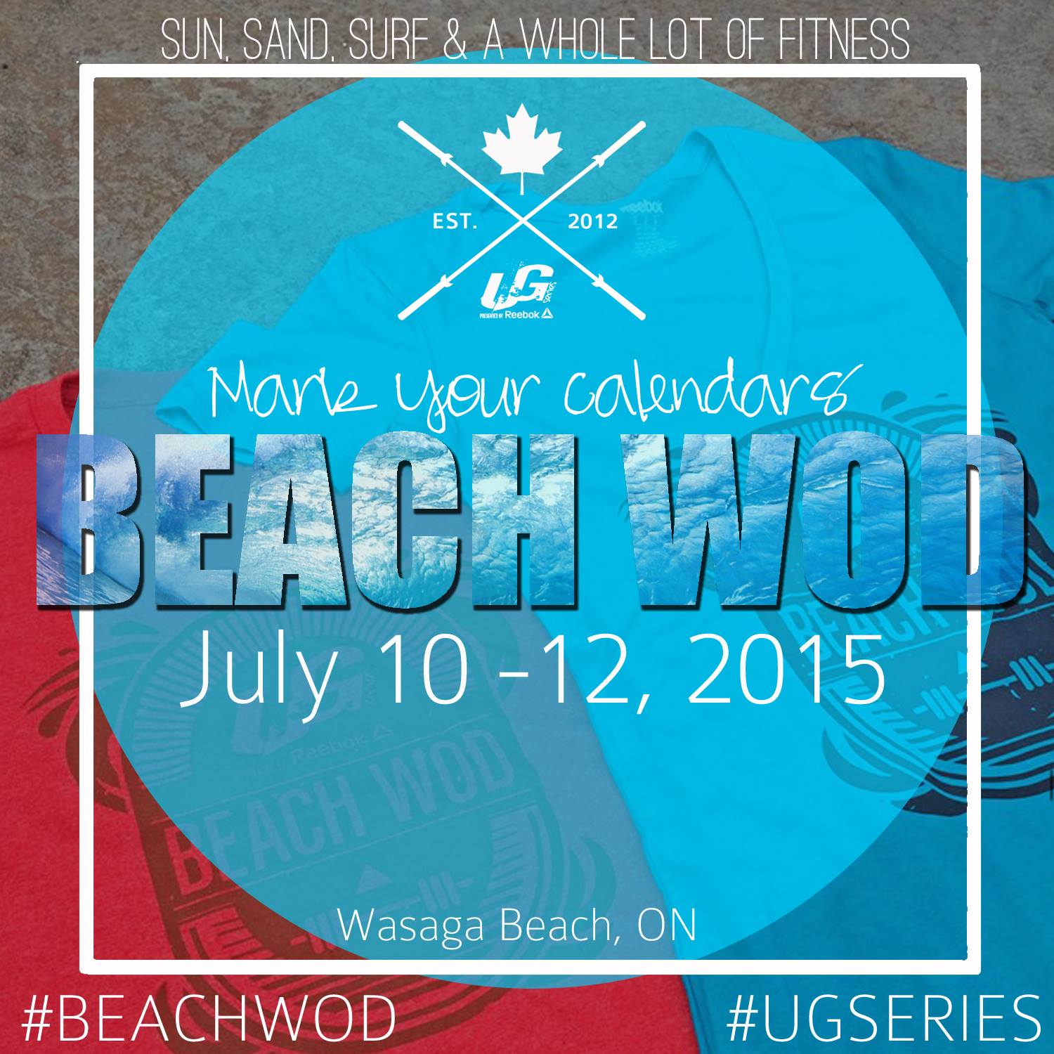 Beach WOD 2015 logo