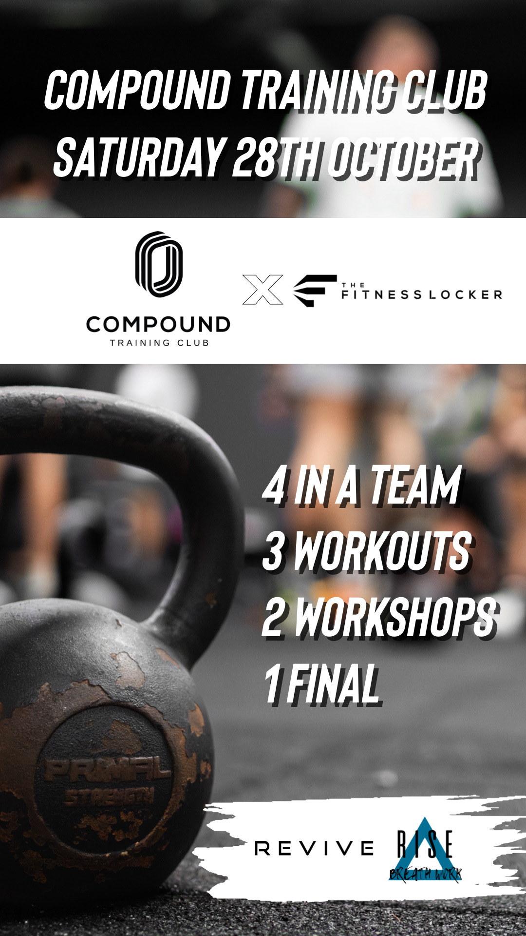 Compound x Fitness Locker logo