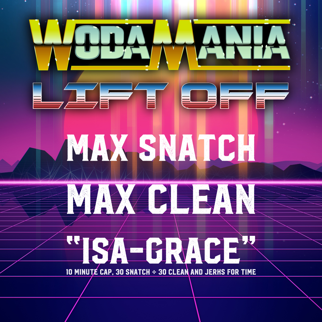 WodaMania Liftoff logo