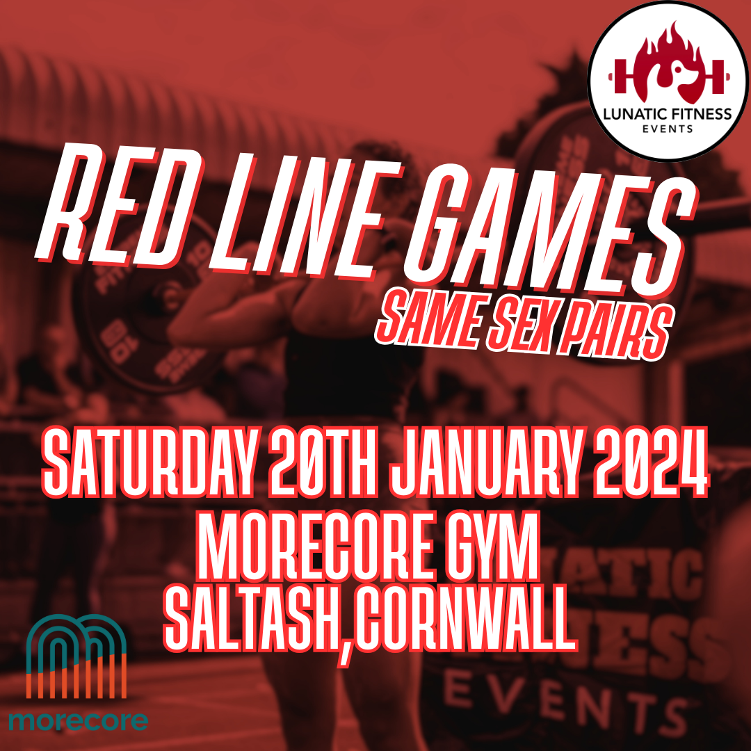 Lunatic Fitness - Red Line Games logo