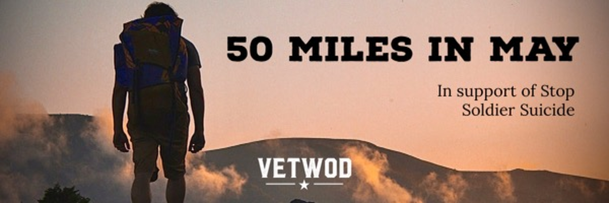 50 Mile Ruck in Support of Stop Soldier Suicide logo