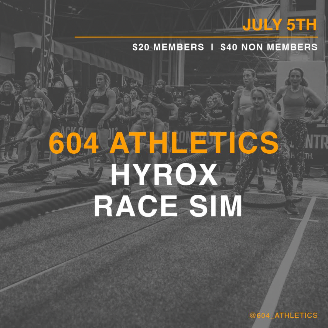 604 Athletics HYROX Sim logo