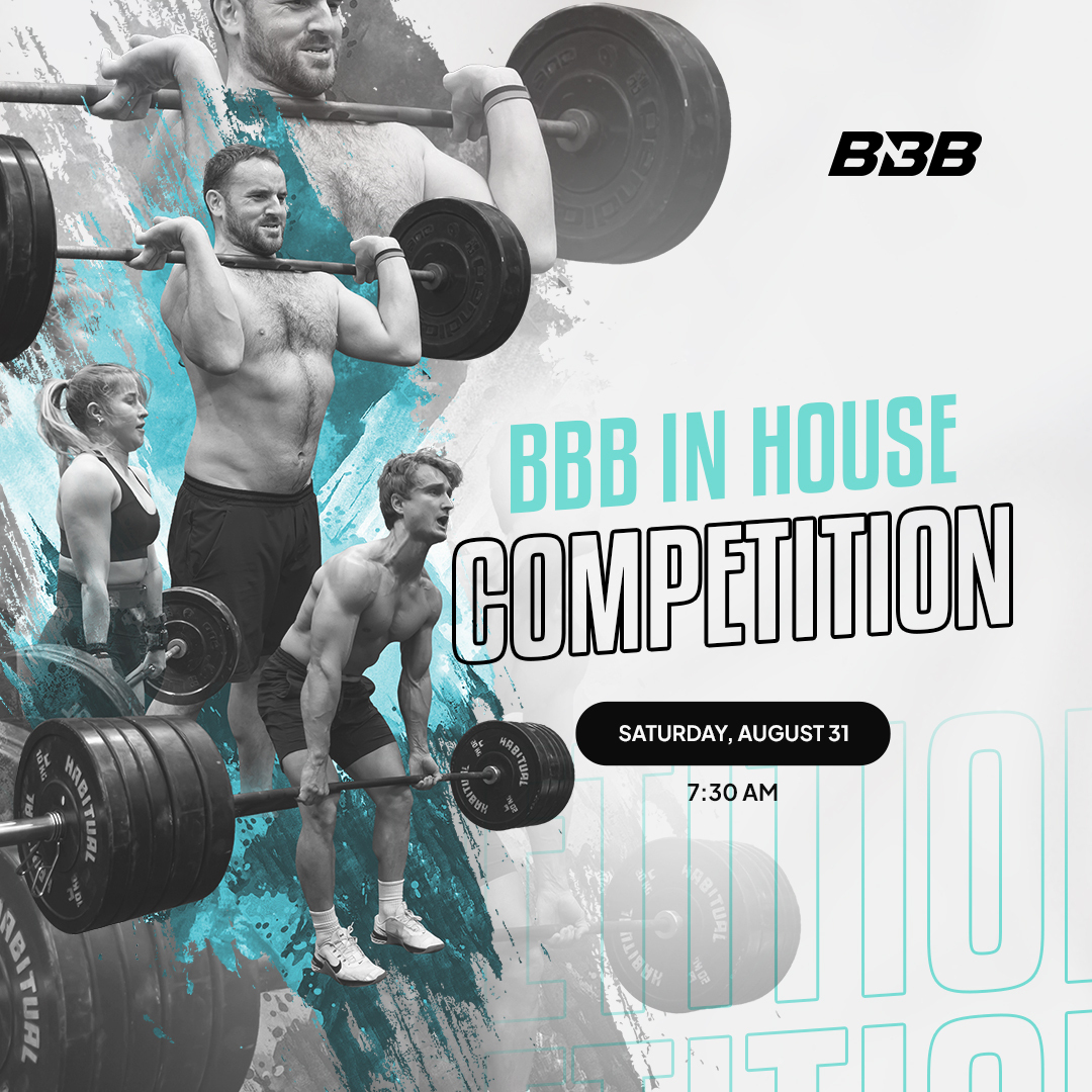 BBB Gyms In-House Competition 2024 logo