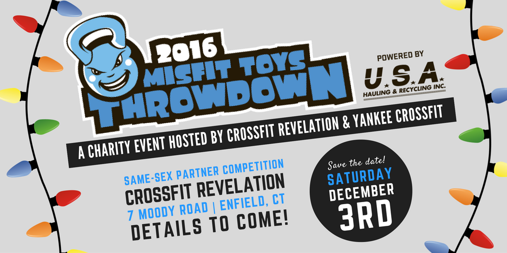 2016 Misfit Toys Throwdown powered by USA Hauling logo