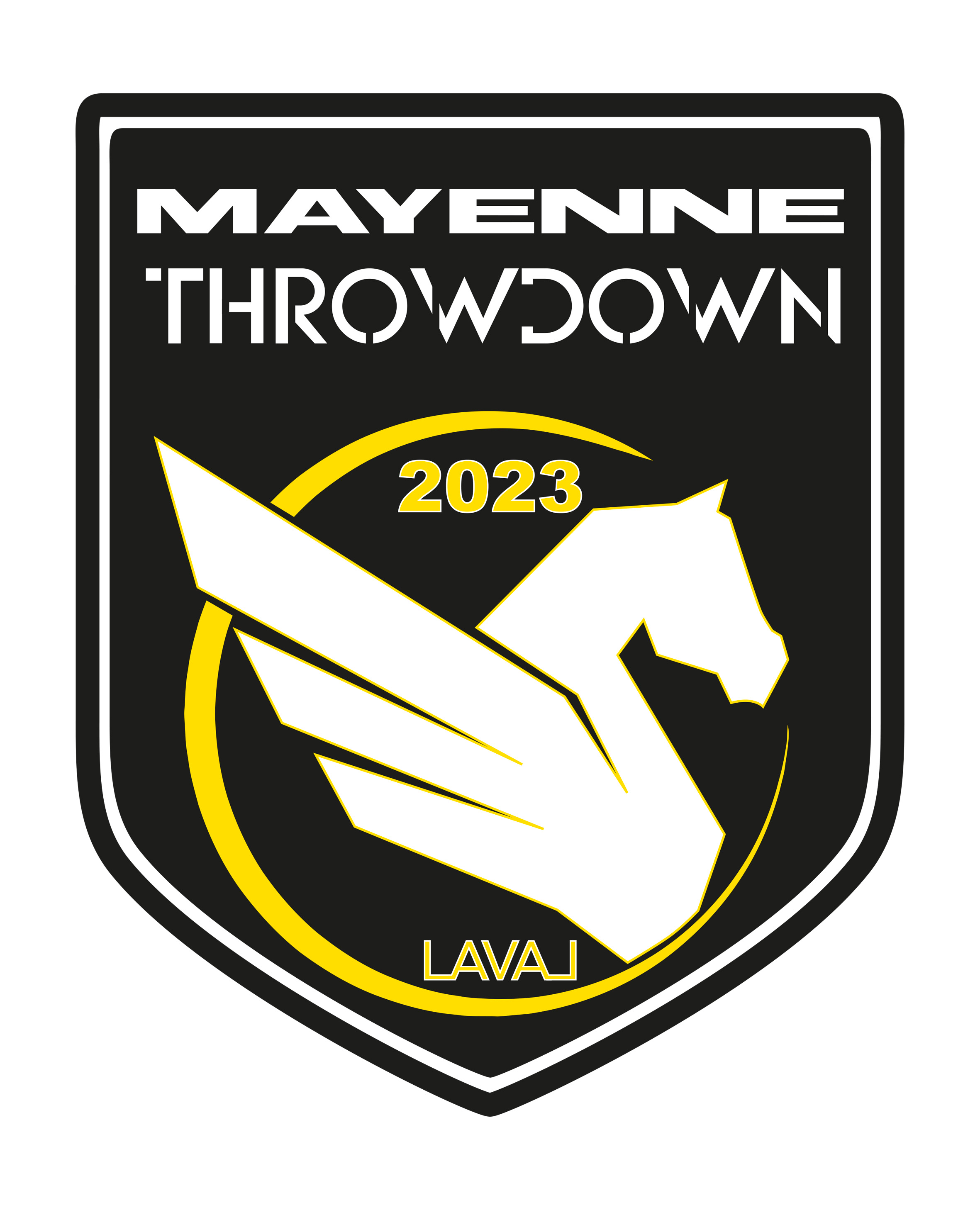 MAYENNE THROWDOWN 2023 logo