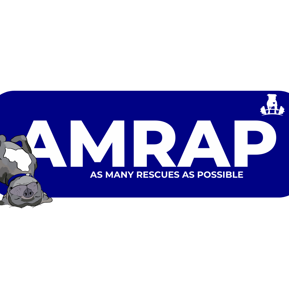 Barbells For Bullies presents AMRAPs: As Many Rescues As Possible 2023 logo