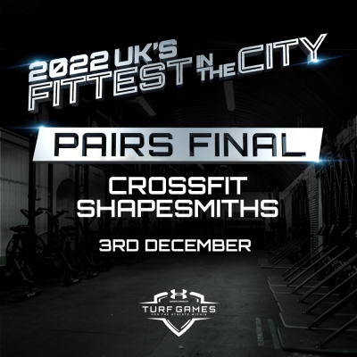 TURF GAMES 2022 UK FITTEST IN THE CITY FINAL logo
