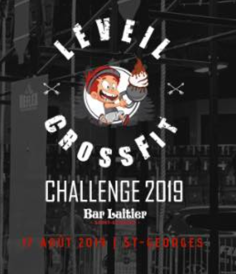 Challenge Léveil CrossFit - 3e Édition  • Propulsé par Bar Laitier logo