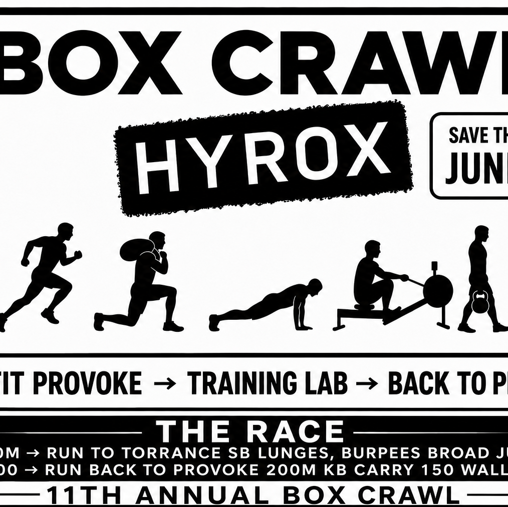 Hyrox Box Crawl  logo