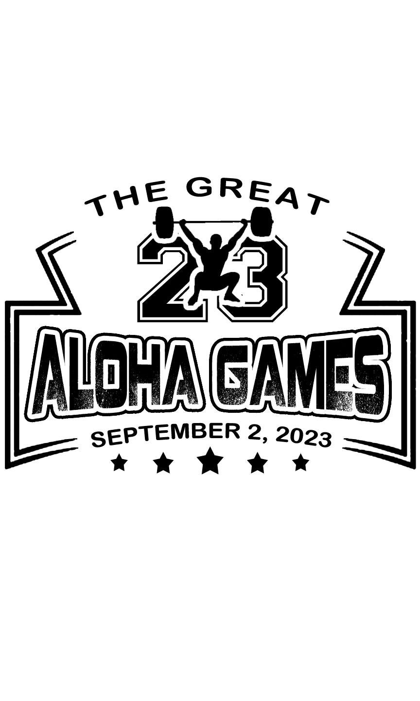 The GREAT Aloha Games 2023 #MAUISTRONG logo