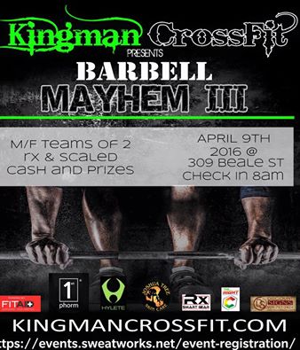 Barbell Mayhem III logo