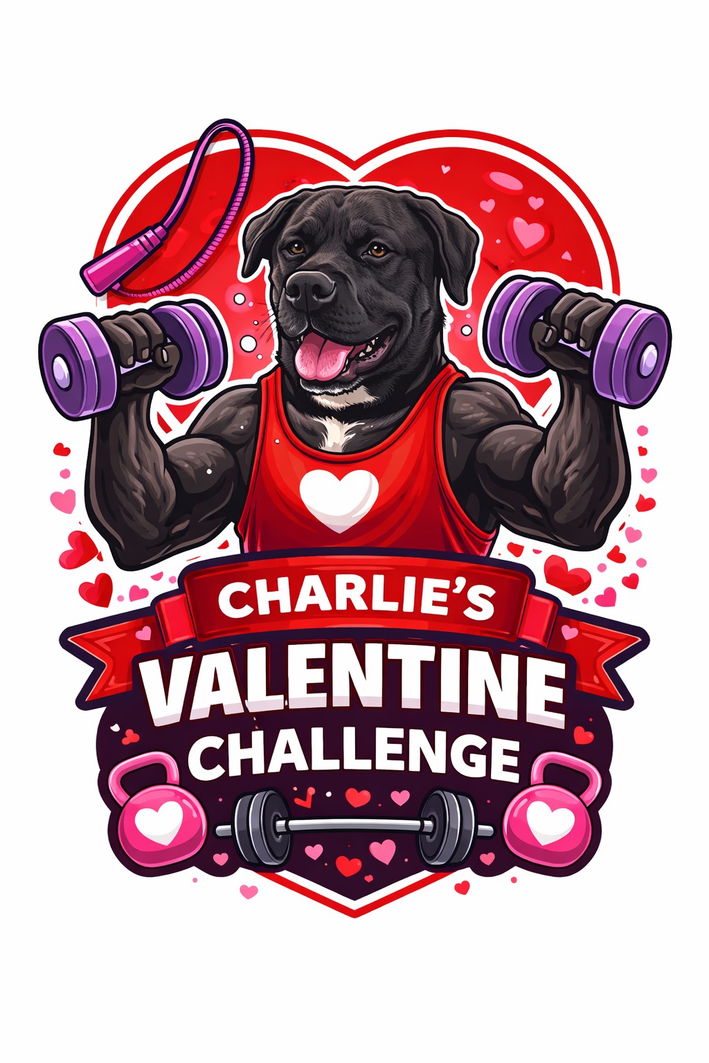 Charlie’s Valentine Challenge 2026 logo