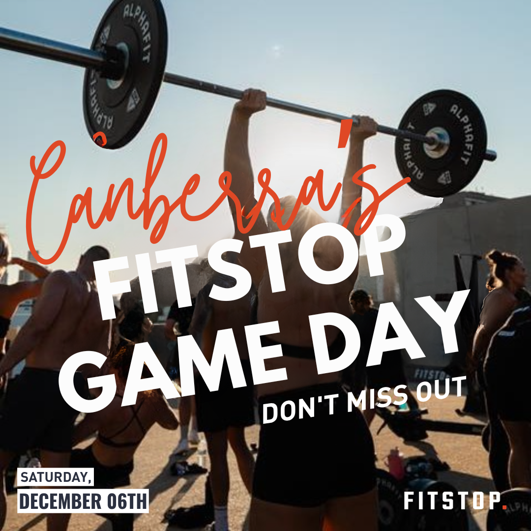 Fitstop Canberra - Power Players Game Day - Session 1 (7AM START) logo